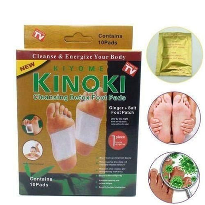 Natural Detox Foot Patches (Pack of 10) BUY 1 GET 1