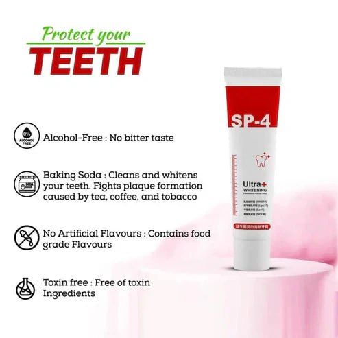 Probiotic Ultra Whitening Toothpaste (Pack of 2)