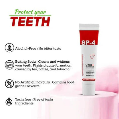 Probiotic Ultra Whitening Toothpaste (Pack of 2)
